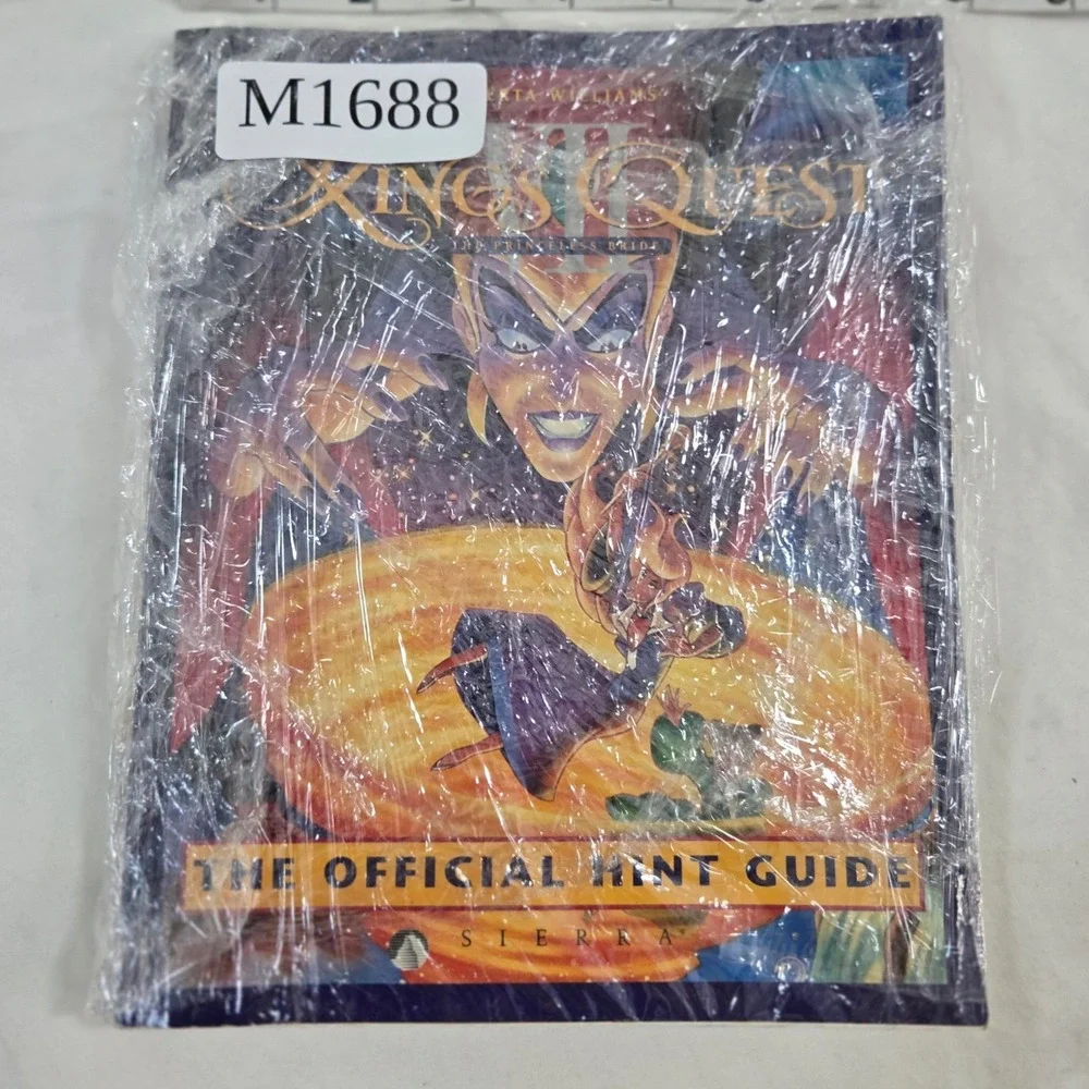 Kings Quest VII Official Hint Guide Book 1994 Sierra VTG PC Game Player Strategy